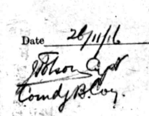Tolson signature